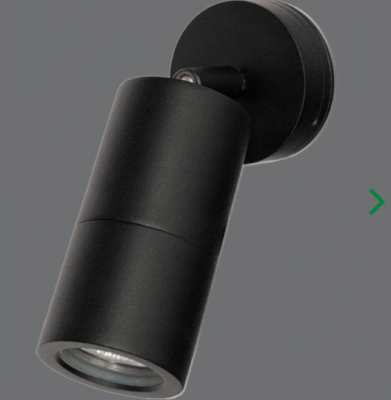 BONDI ADJ SPOT GU10 BLACK 4W 3CCT